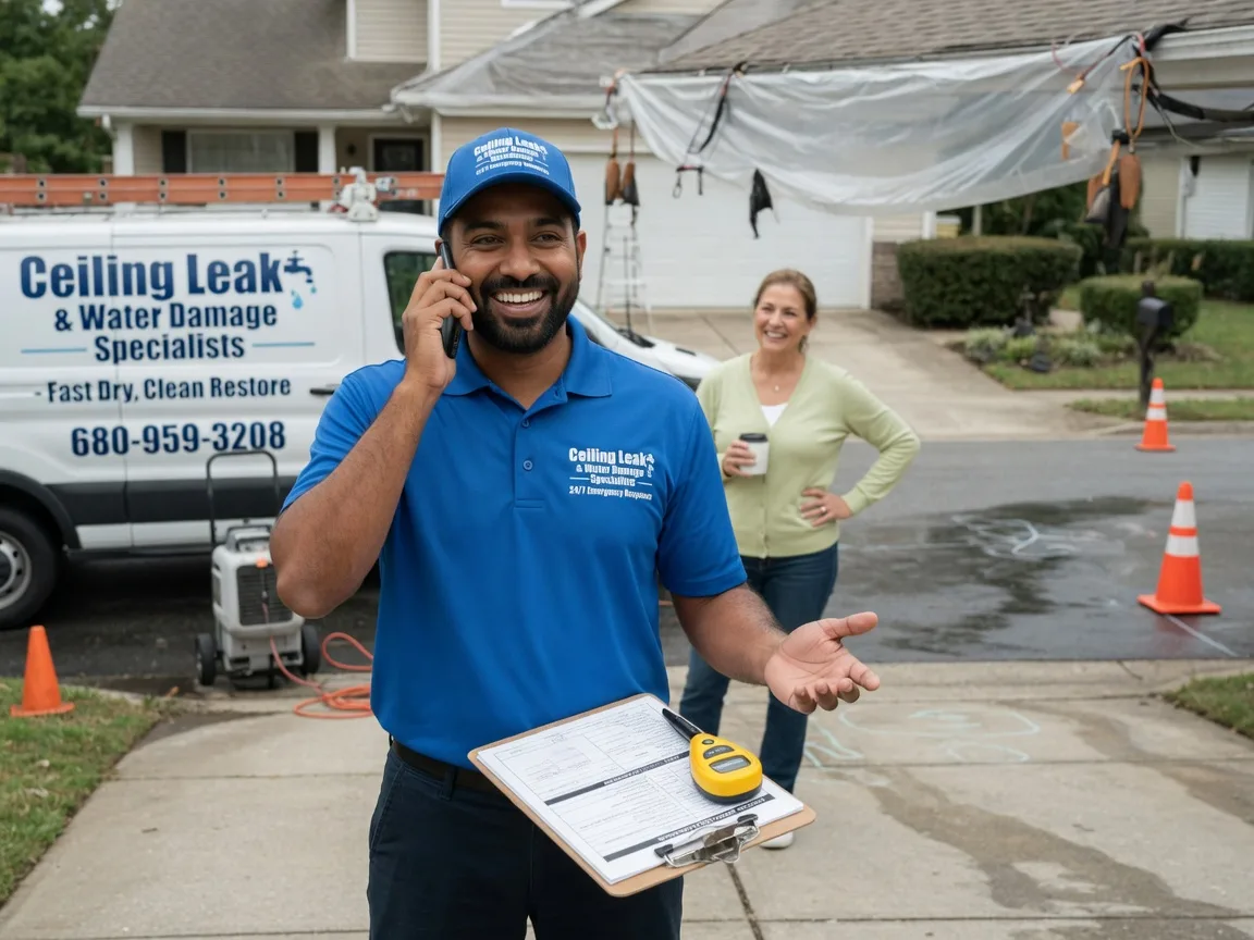Ceiling Leak Cleanup Hildale, UT FAQs